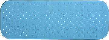 MSV protiskluzová podložka do vany Class, nebesky modrá, 36 × 97 cm