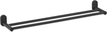 KELA Držák na ručníky ALESSIO nerez 18 / 10 černá 60,5 × 12,5 × 6 cm