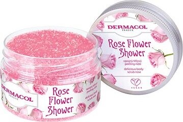 DERMACOL Flower peeling Ruže 220 g