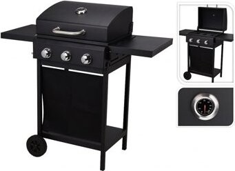 PROGARDEN Plynový gril Vaggan Pro, 3 hořáky