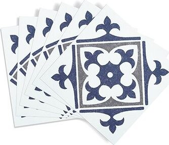 D-c-fix Samolepiace PVC kachličky Nadia modré 6 ks