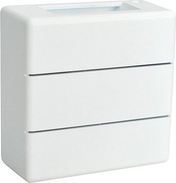 IMMAX LUXLINE vonkajšie nástenné, 6 W, 3000 K, 240 V, IP54, biele