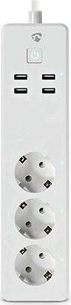NEDIS WiFi smart predlžovací prívod WIFIP312FWT