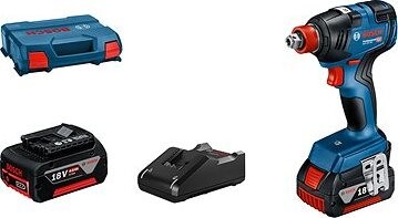 BOSCH GDX 18V-200 Professional, 2× 4 Ah, L-Case 0.601.9J2.206