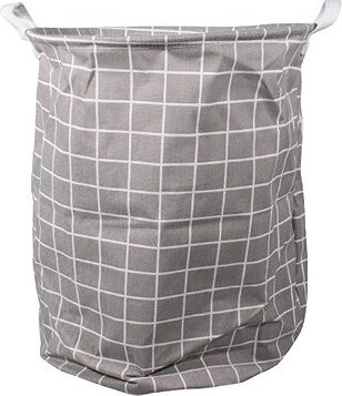 TEXTILOMANIE Koš na hračky a prádlo CUBE, šedý