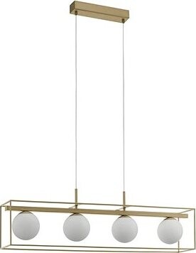 Eglo – Luster na lanku 4× E14/40 W/230 V