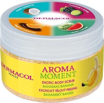 DERMACOL Aroma Moment peeling Bahamský banán 200 g