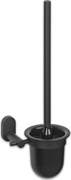 KELA WC kefa ALESSIO antikoro 18/10 čierna 15 × 12 × 43 cm