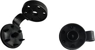 J.A.D. TOOLS – Spona plastová na tieniacu tkaninu, čierna – 20 kusov v balení