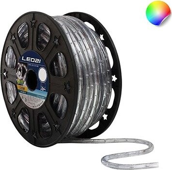 BTNeon LUXY LED svetelný had 50 m, farba svetla RGB digital + napájacia sada 3000 L