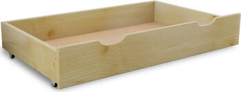 TEXTILOMANIE Úložný box pod posteľ 200 cm borovica