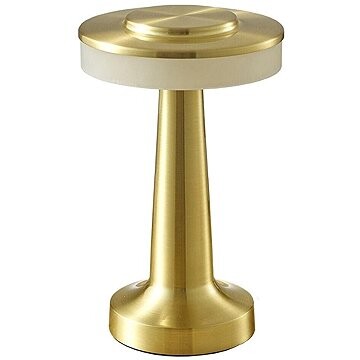 Verk 12309 LED Stolní lampa dotyková, 3 W, 1500 mAh zlatá