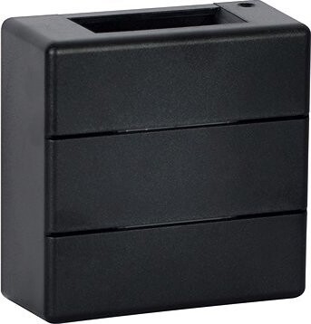 IMMAX LUXLINE vonkajšie nástenné, 6 W, 3000 K, 240 V, IP54, čierne