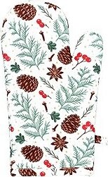 Forbyt BY101 Vánoční kuchyňská chňapka 18 × 28 cm, šišky