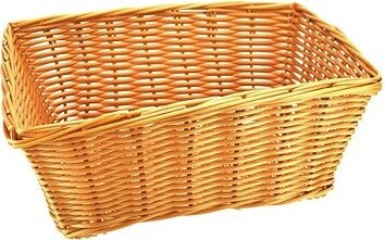 DOMMIO Ošatka obdĺžniková hnedá, 19 × 27 cm