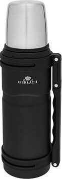 Gerlach ASSIST Termoska 1,2 l s držadlom čierna