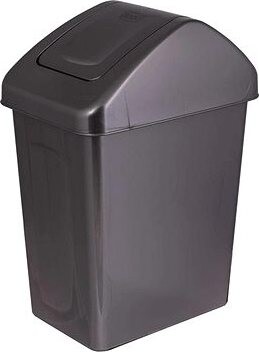 Branq Odpadkový kôš s výklopným vekom 25 l antracit