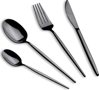 BERLINGERHAUS Sada příborů nerez 24 ks leštěná černá II
