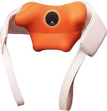 Breo N6 Mini Masážní přístroj na krk a ramena, béžovo-oranžový
