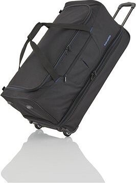 Travelite Basics Wheeled duffle L Black/blue
