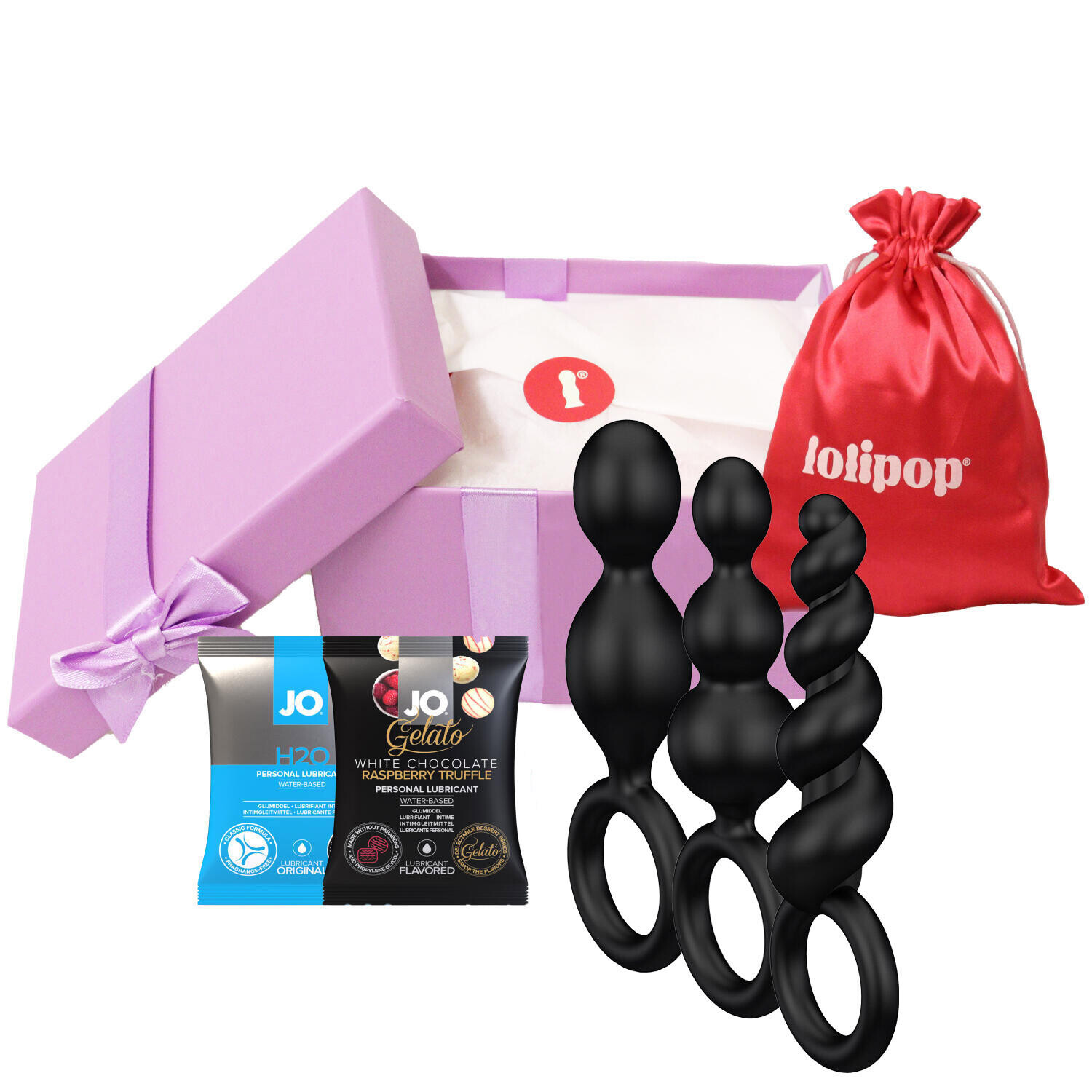 Darčekový balíček sada análnych guličiek Satisfyer Booty Call