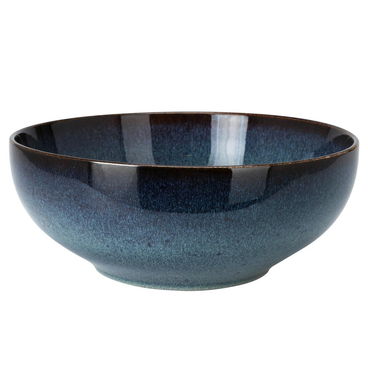 Kameninová mísa AZUL 25 cm modrá