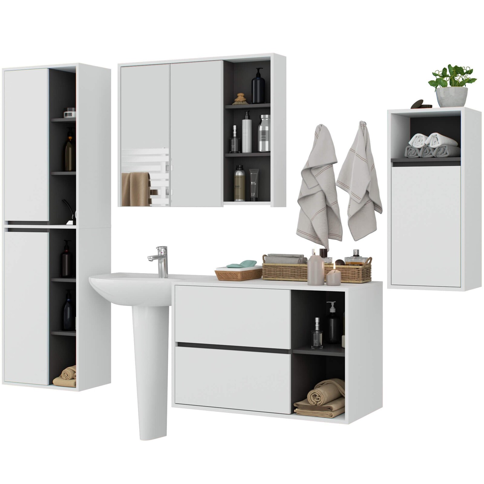 Koupelnová sestava VAMI - výber z 4 prevedení