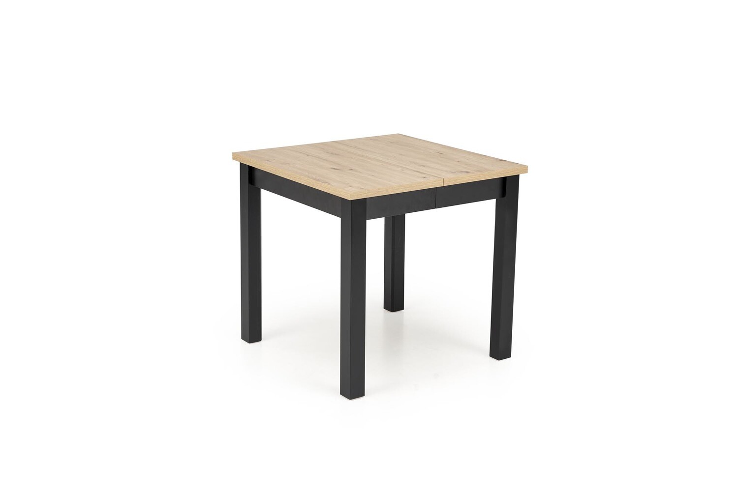 Rozkládací jídelní stůl Qubik 80/200 cm dub artisan/černý