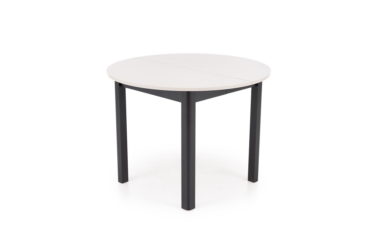 Rozkládací jídelní stůl Ringo 102/142 cm kašmírový/černý