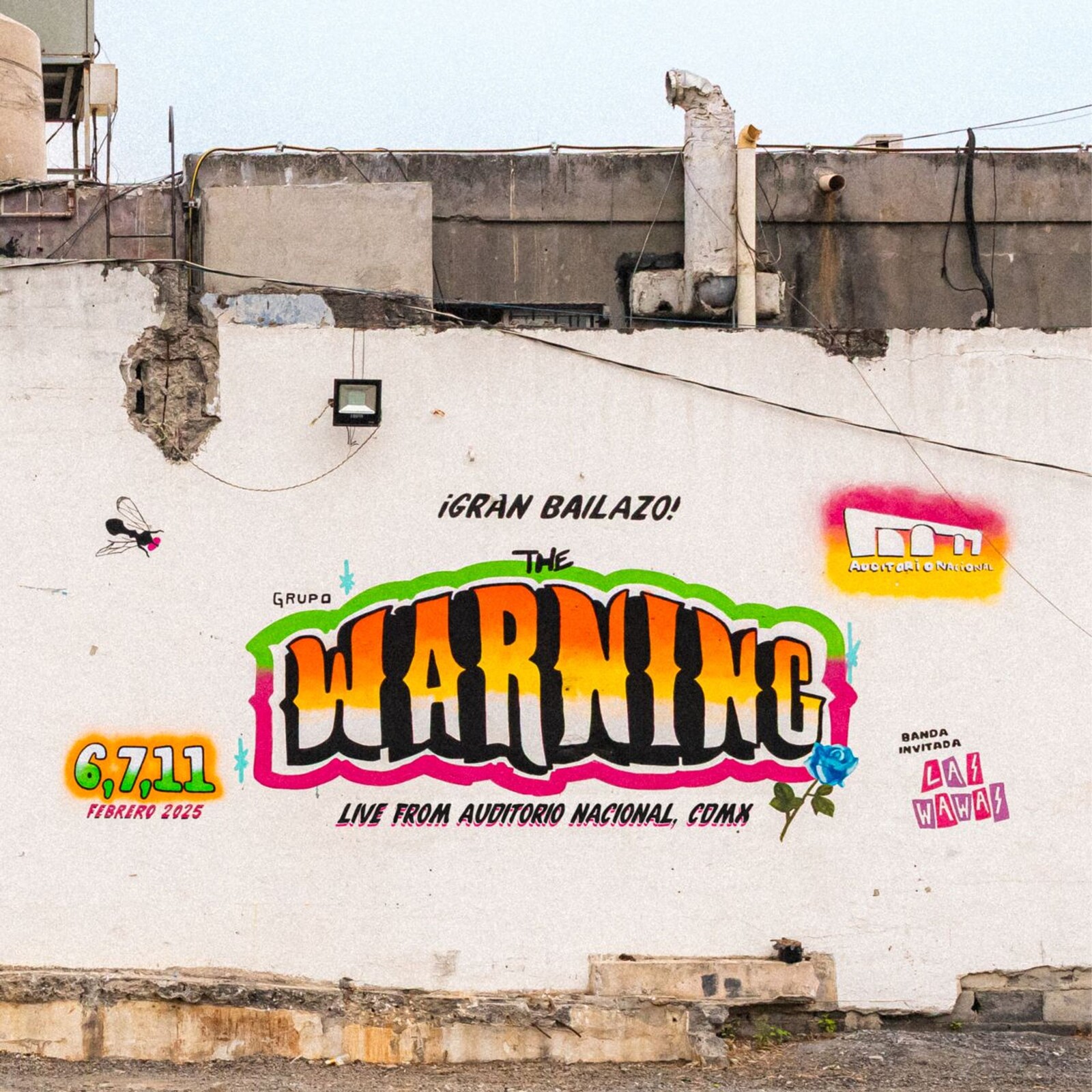 Warning, LIVE FROM AUDITORIO NACIONAL CDMX, CD
