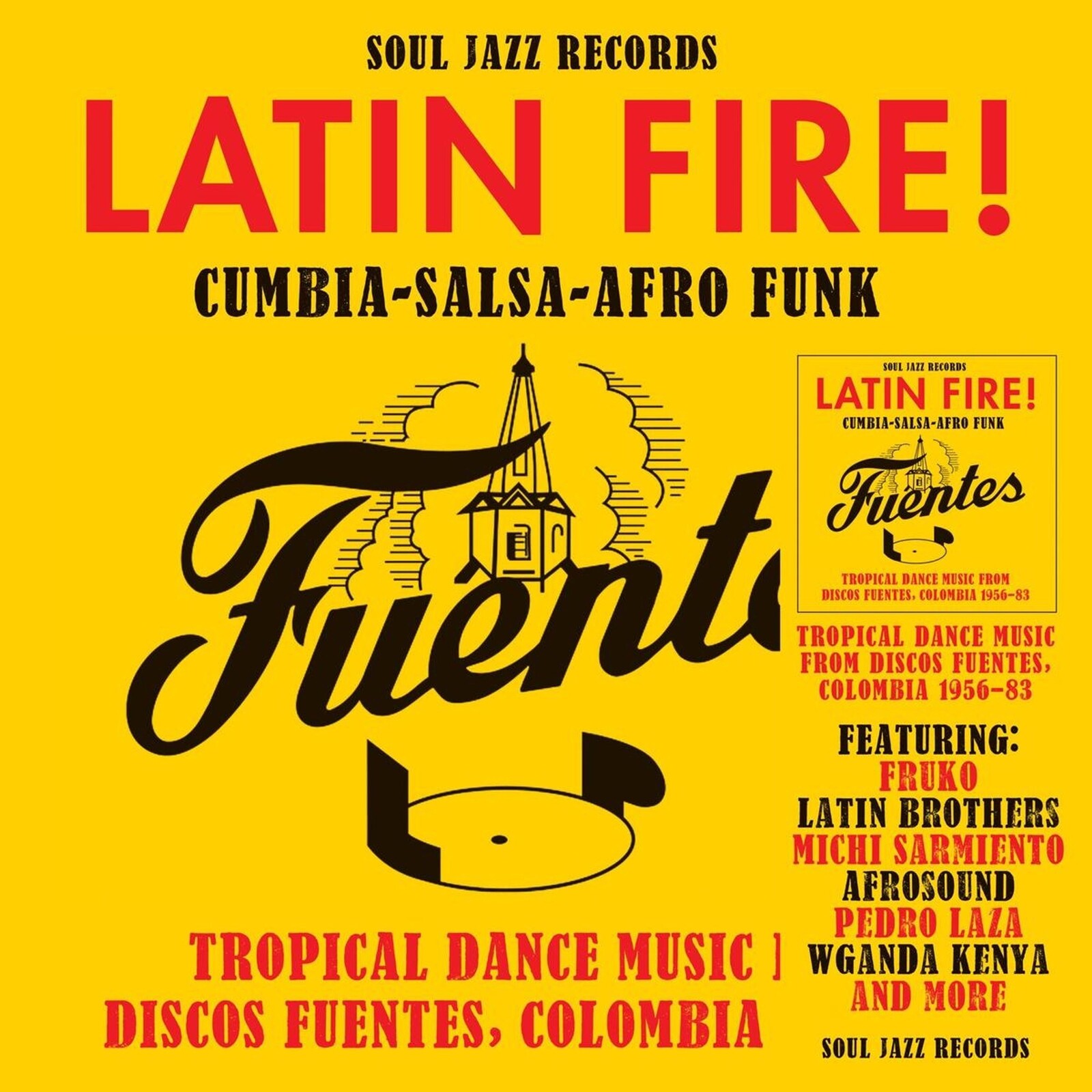 Soul Jazz Records, LATIN FIRE! CUMBIA SALSA AFRO-FUNK: TROPICAL DANCE MUSIC, CD