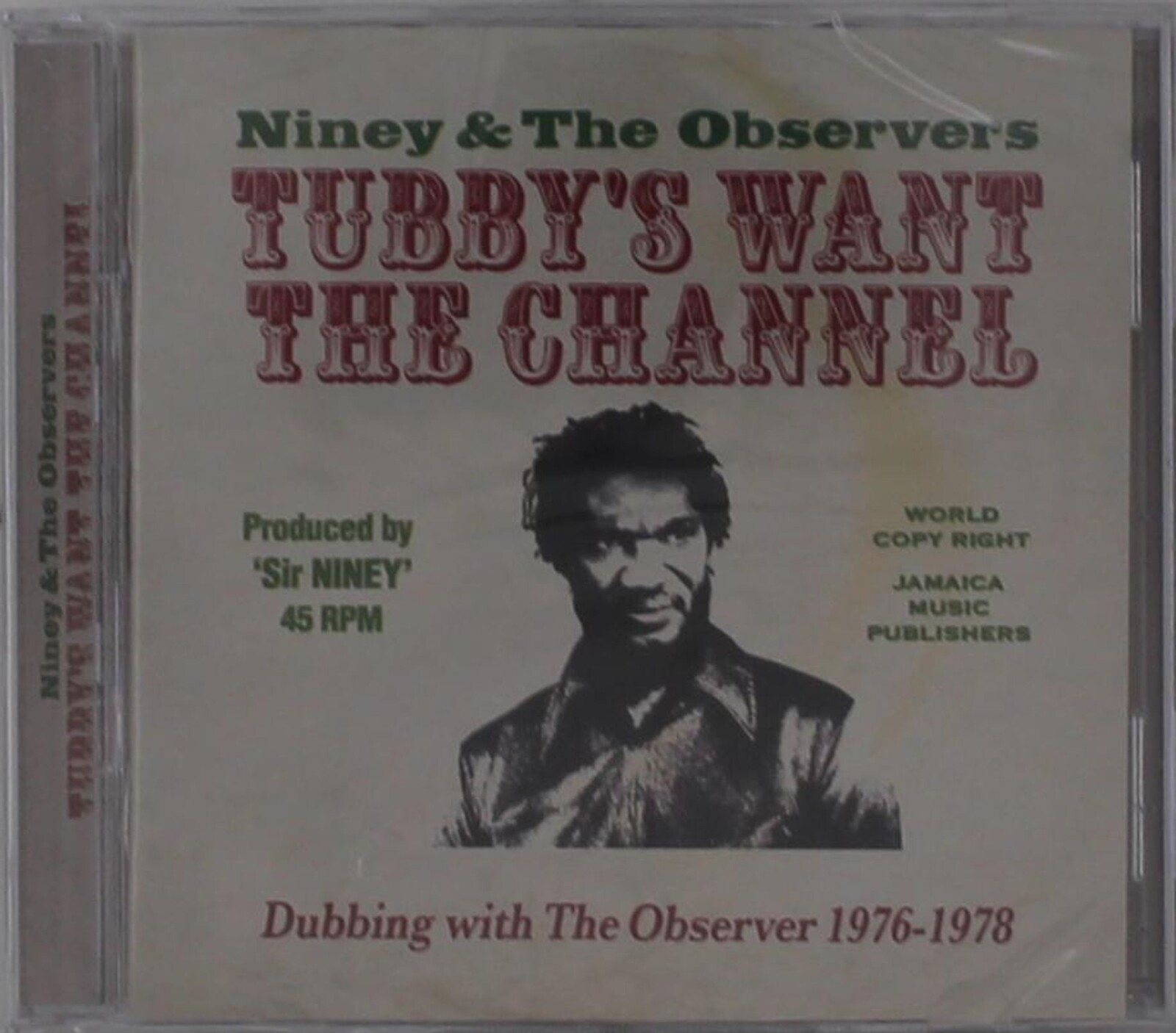 Niney the Observer, TUBBY'S WANTS THE CHANNEL - DUBBING WITH THE OBSERVER 1976 - 1978, CD
