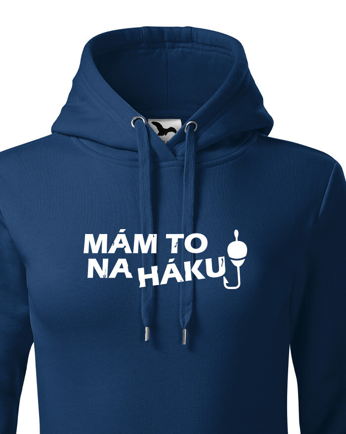 Originálna mikina nielen pre rybárky - Mám to na háku