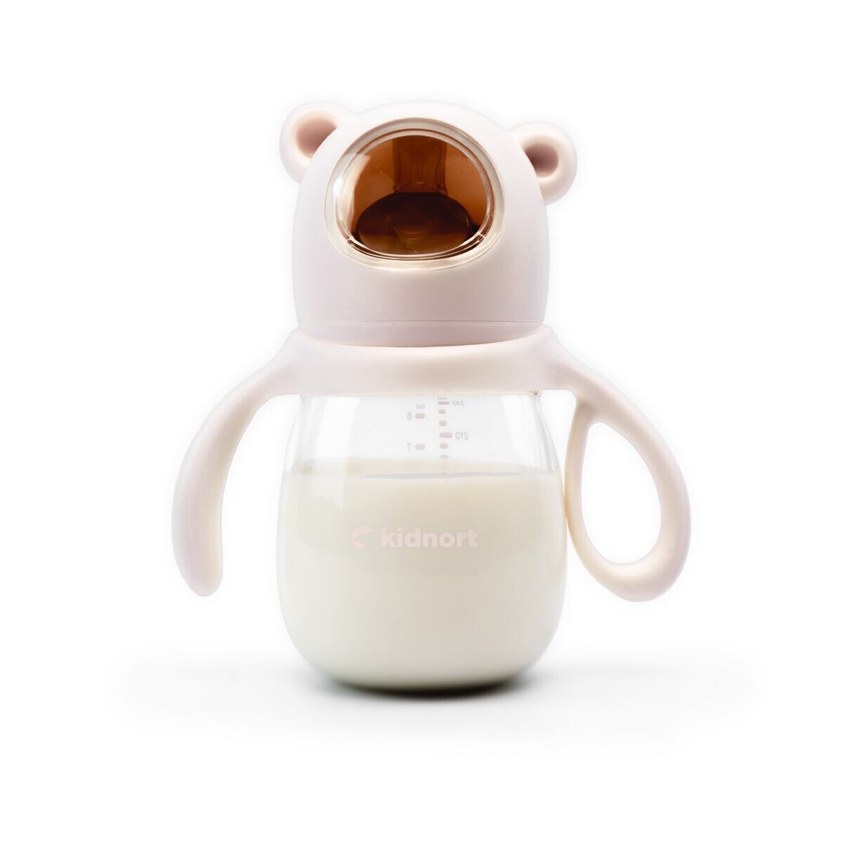 Kidnort Dojčenská fľaša Jordbaer 240ml 6m+ béžová