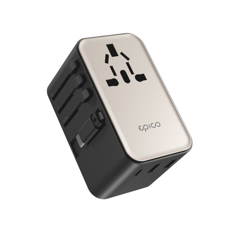 Epico UltraBoost Universal GaN 70W cestovný adaptér EU70 - titanová 9915102700002