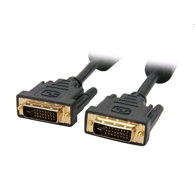 Kábel C-TECH  pripoj  DVI-DVI, MM,  1,8m DVI-D, dual link CB-DVI-18-B
