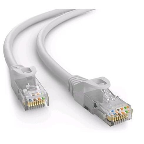 Kábel C-TECH patchcord Cat6e, UTP, šedý, 1,5m CB-PP6-1.5