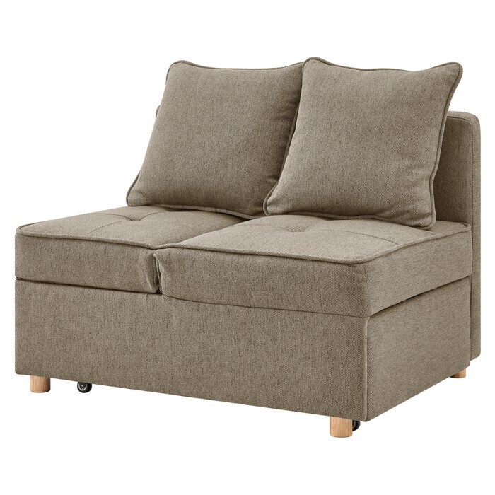 KONDELA Osvaldo rozkladacia pohovka béžovohnedá