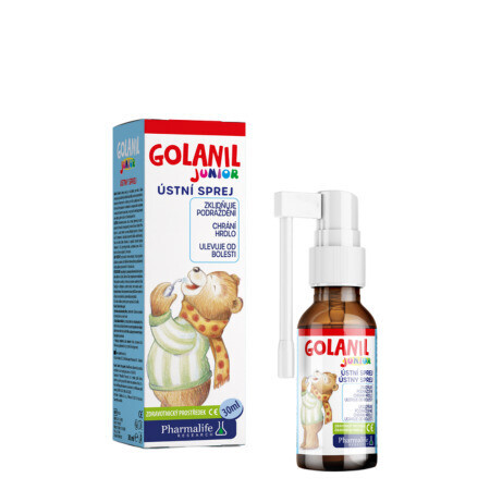 Pharmalife GOLANIL JUNIOR Galenika ústny sprej 30ml