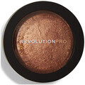Rozjasňovače Makeup Revolution Highlighter Powder Skin Finish - Golden Glare