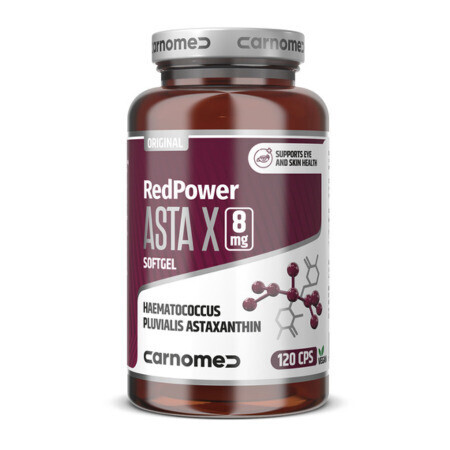 CARNOMED Redpower asta X 120 kapsúl