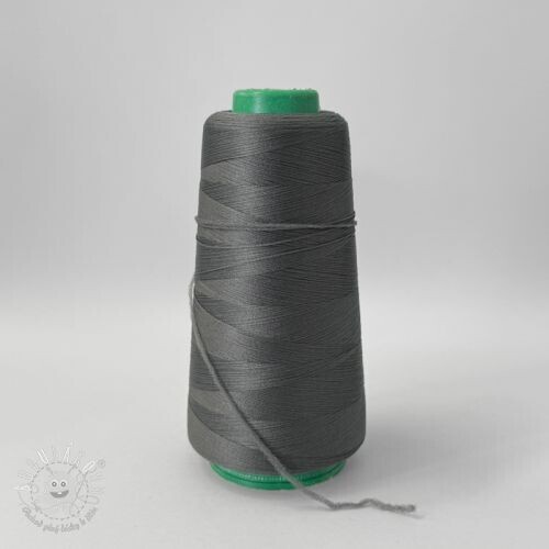 Niť overlocková STRETCH 2700 m grey