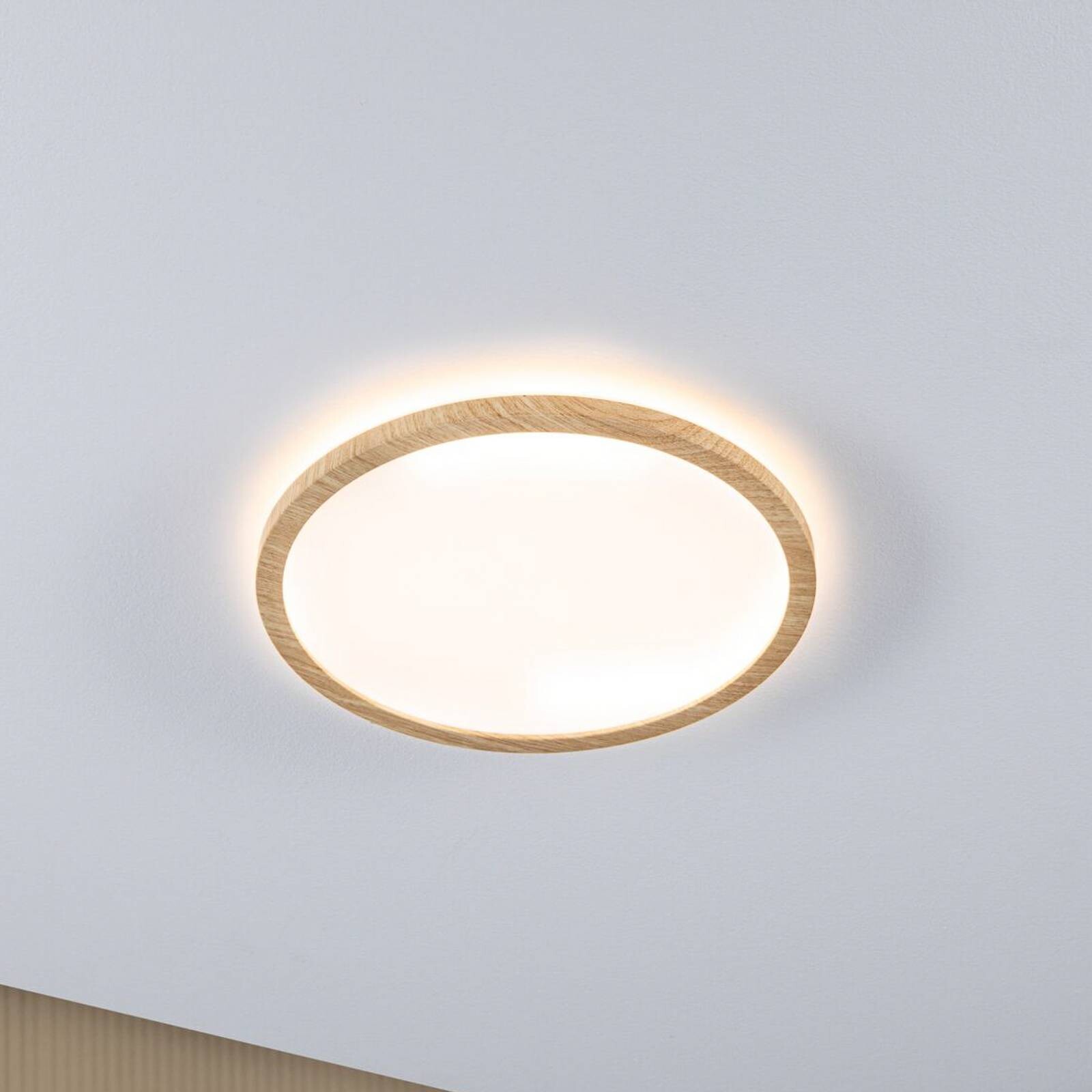 Atria Shine LED Stropné Lampa Ø29,3 IP44 Wood - Paulmann