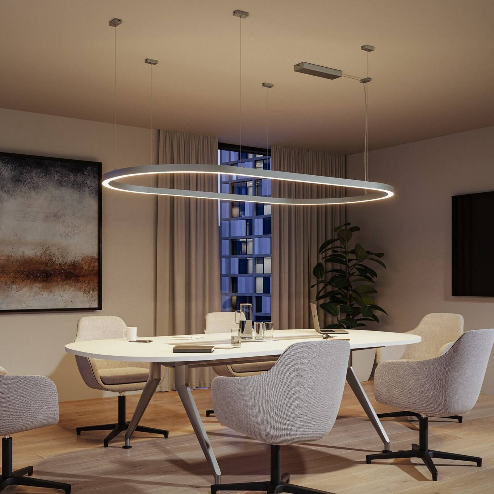 Paulmann kryt Linion, biely, ohyb 90°, plast