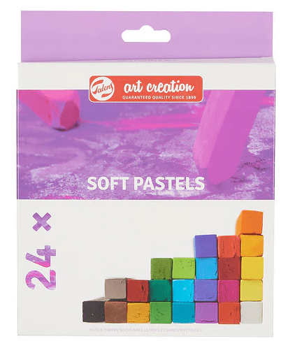 TALENS - Sada mäkkých pastelov 24 ks