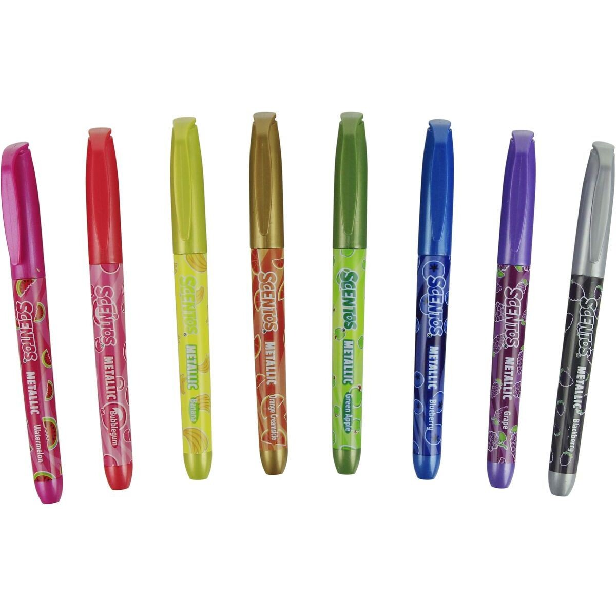 Alltoys Metalické fixky Scentos 8 ks