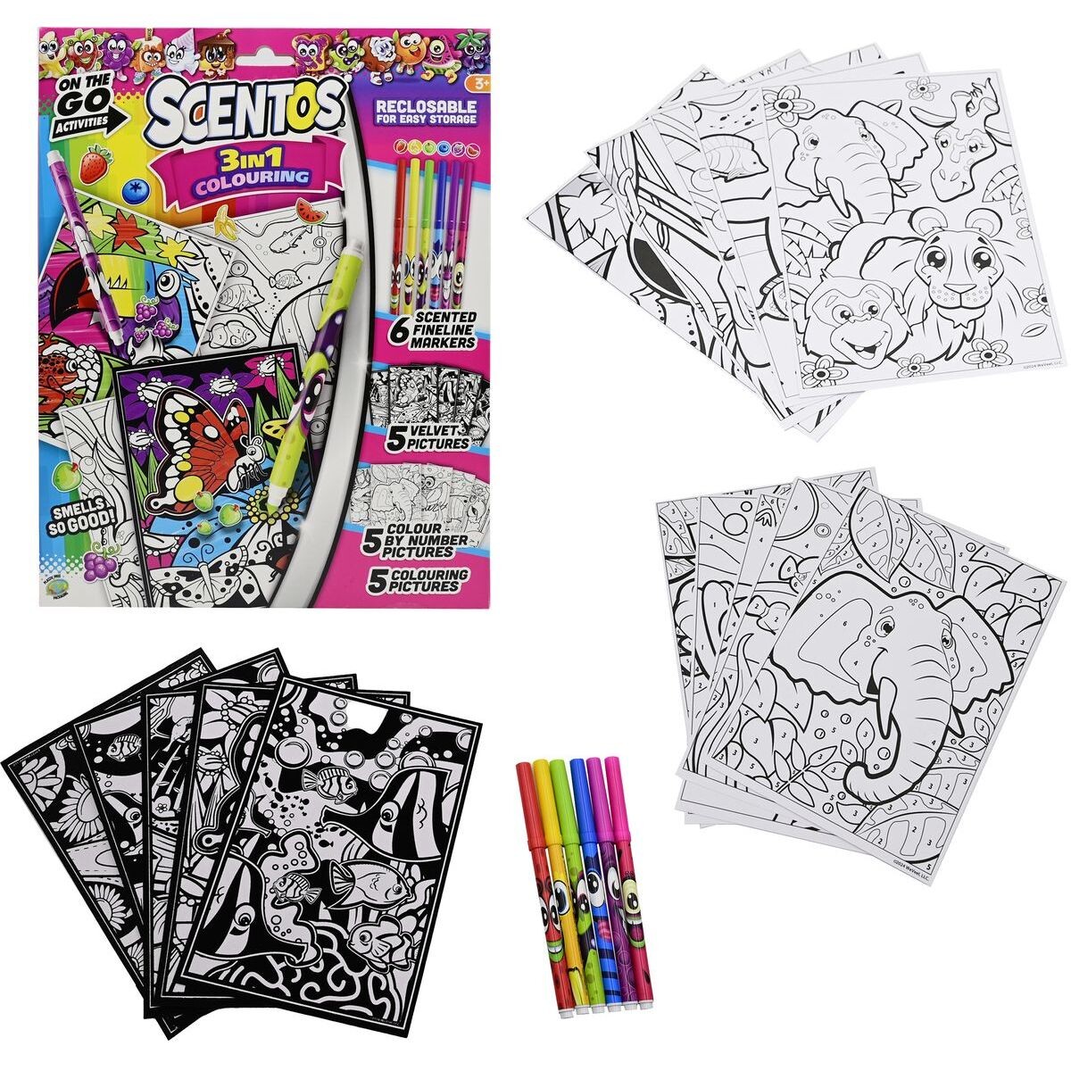 Voňavá sada Scentos na cesty