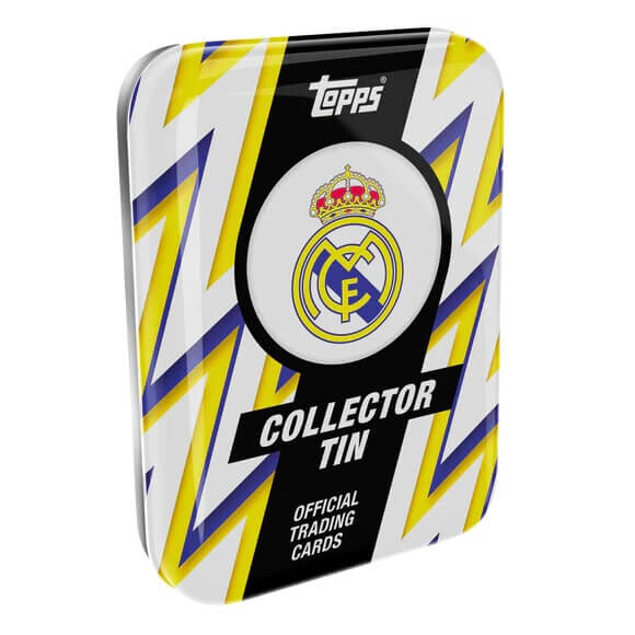 Topps 2025-2026 Topps Real Madrid CF Collector Tin - fotbalové karty
