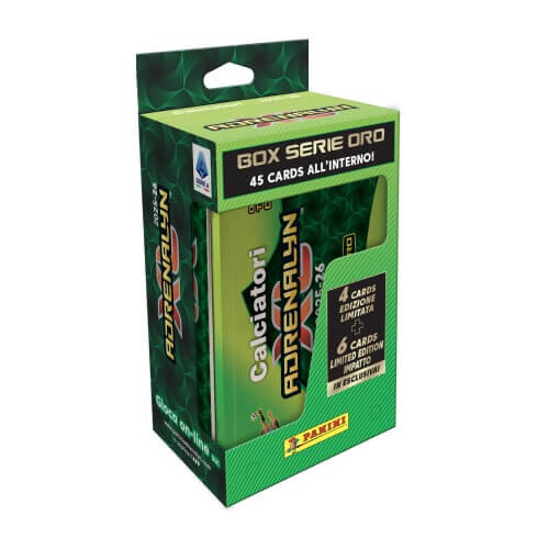 Panini Futbalové karty Panini Serie A 2025/2026 - plechová krabička (štvorcová)