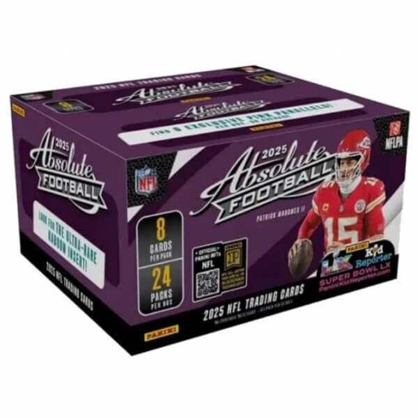 Panini 2025 Panini Absolute Football Retail Box - karty amerického futbalu NFL